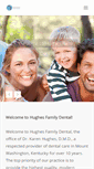 Mobile Screenshot of hughesfamilydentistry.com